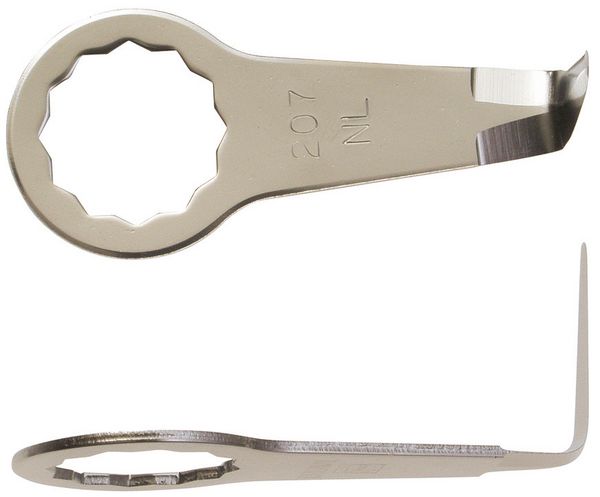 L-shaped cutting blade