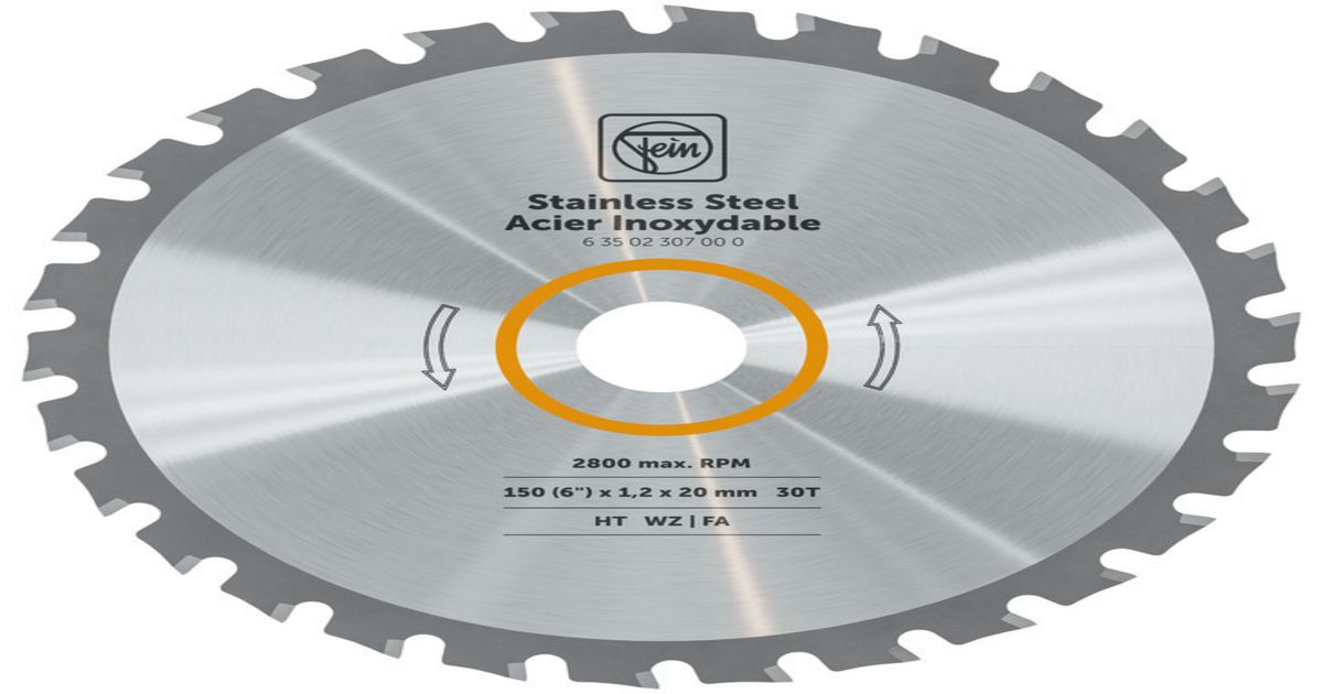 Lames De Scie Sauteuse FEIN F-IRON Jig 26 AS - 5 Pièces, Bi-métal - Pour Métal, Acier Inoxydable, Tôles