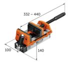FEIN VersaMAG Vise Set including aluminum jaw protectors