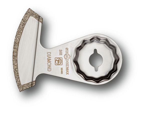 Diamond-coated saw blade