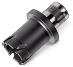 合金取芯钻头带 TiAlN 涂层，带有 QuickIN PLUS 固定柄