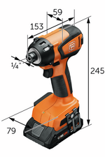 ASCD 18-200 W4 AS cordless impact wrench