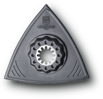 Sanding pad set, flat