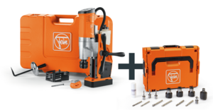 Set KBU 35 QW + Set d'accessoires chaudronnerie 3/4 Weldon