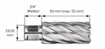 HSS SPECIAL 50 core drill bit with 3/4 in Weldon fitting