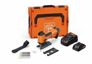 Akkupisto- ja sahauspyörösaha F-IRON Jig 26 AS -sarja 2 x 4 Ah Akkupisto- ja sahauspyörösaha F-IRON Jig 26 AS -sarja 2 x 4 Ah