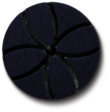 Ventilated backing pad