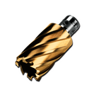 HSS annular cutter, TiN coated with QuickIN shank