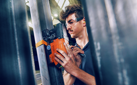 Magnetic base drilling