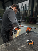 Akumulátorová uhlová brúska CCG 18-125-12 AS