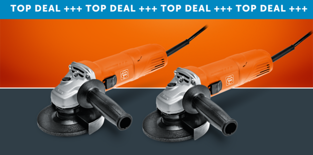 Compact 4-1/2" Angle Grinder