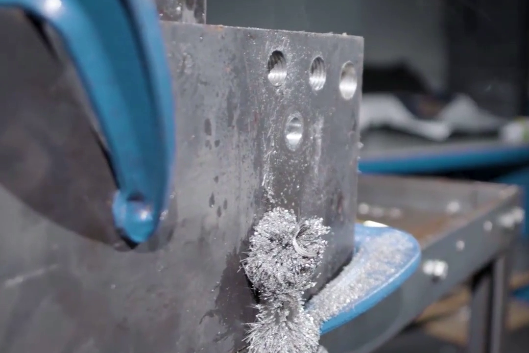 How Some steel erectors use a Clever Trick on Misaligned Holes in Metal