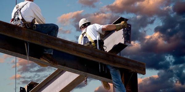 Steel erectors installing structure