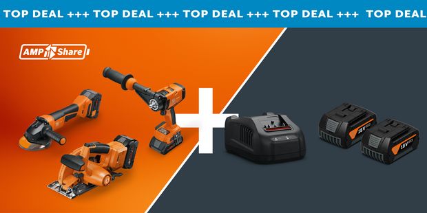 FEIN AMPShare ACCUMACHINE 2026