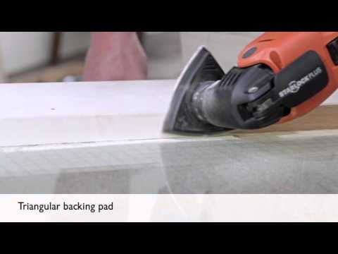 Sanding pad set, unperforated