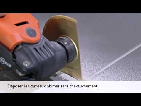 Lame à concrétion carbure