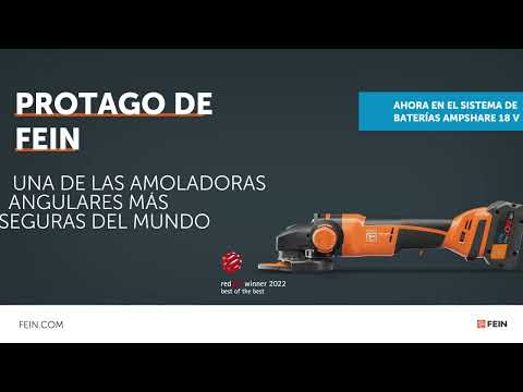Amoladora angular a batería CCG 18-125-10 PD-SEC Set 8Ah ProCORE AS