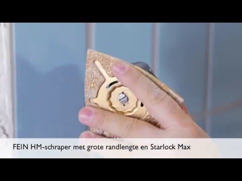 Hardmetalen schraper