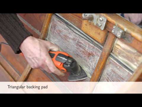 Sanding pad set, unperforated