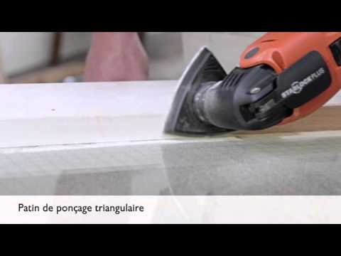 Set de patins de ponçage, non perforés