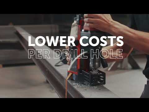 TCT Ultra 35 core bit with 3/4 in Weldon holder