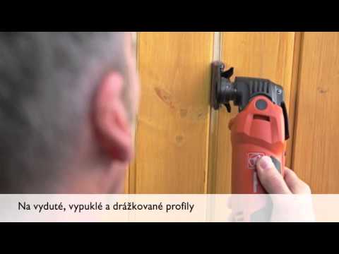 Profilová brúsna súprava