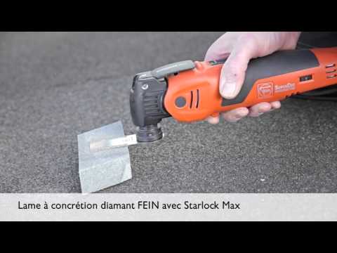 Lame de nettoyage à concrétion diamant